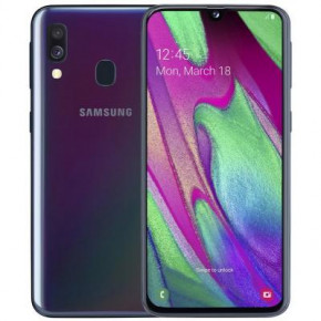   Samsung SM-A405F/64 Galaxy A40 64Gb Black (SM-A405FZKDSEK) (0)