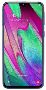    Samsung SM-A405F Galaxy A40 4/64 Duos ZBD Blue (SM-A405FZBDSEK) (0)
