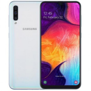  Samsung SM-A505FN Galaxy A50 64Gb White (SM-A505FZWUSEK)