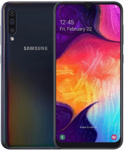  Samsung SM-A505F Galaxy A50 6/128 Duos ZKQ Black (SM-A505FZKQSEK)