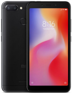   Xiaomi Redmi 6 3/32GB Black *CN (0)