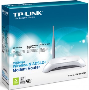 ADSL2+  TP-Link TD-W8901N 7