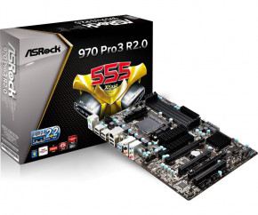   ASRock 970 Pro3 R2.0 (970/ SB950, 2xPCIe16, USB3.0, 1394, ATX) 3