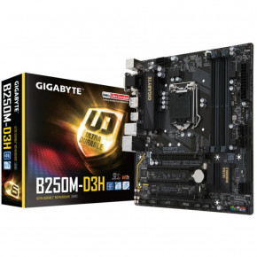 c  Gigabyte GA-B250M-D3H (s1151, Intel B250, PCI-Ex16) 3