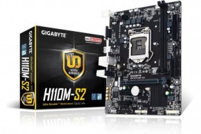    Gigabyte GA-H110M-S2 (s1151, Intel H110, PCI-Ex16) (3)