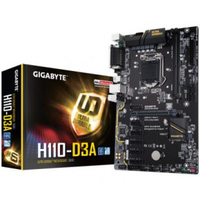   Gigabyte s1151 Intel H110 (GA-H110-D3A) 3