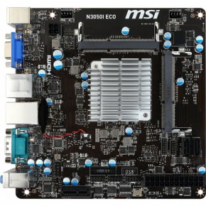   MSI N3150I_Eco CPU Celeron N3150 Quad-Core 2.08 GHz 2xDDR3