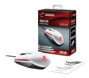   Asus ROG Sica Gaming Mouse (90MP00B2-B0UA00) White 6