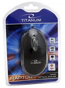   Esperanza Titanum Mouse TM102K Black 4
