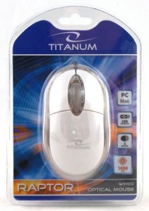   Esperanza Titanum Mouse TM102W White 3