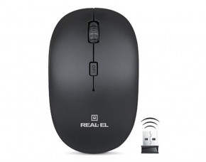  REAL-EL RM-301 Wireless Black USB UAH