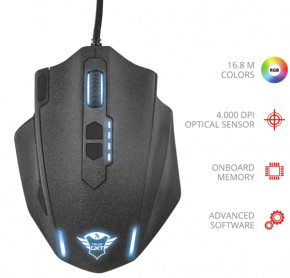  Trust GXT 4155 Hyve Gaming Mouse (22935) 3