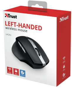  Trust Lagau Left-handed Wireless Mouse Black/Grey (23122) 8
