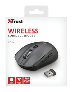  Trust Nona Compact Wireless Mouse Black (23177) 8