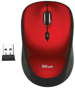  Trust Rona Wireless Mouse Red (22928) 6