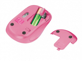   Trust Yvi FX wireless mouse Pink (22336) (3)
