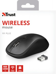  Trust Yvi plus wireless mouse Black (22947) 8