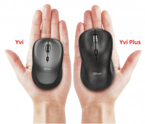  Trust Yvi plus wireless mouse Black (22947) 9
