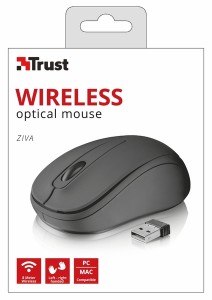  Trust Ziva Wireless ompact mouse Black (21509) 6