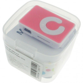  Toto TPS-04 Without displayEarphone Mp3 Plastic Pink 3