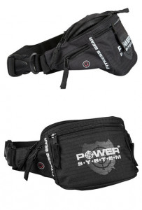   Power System Sport Belt Bag Fit Mate PS-7000 Black