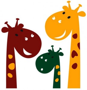   Glozis Cute Giraffes (-022)