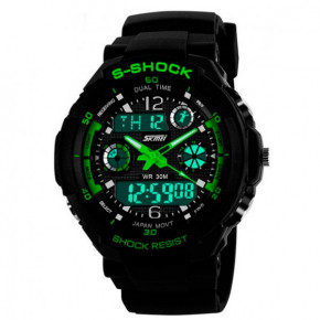   Skmei S-Shock Green 0931 3