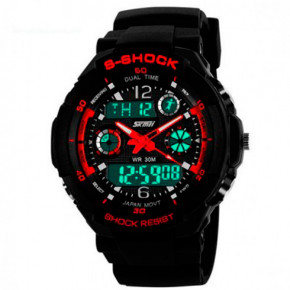   Skmei S-Shock Red 0931R 3