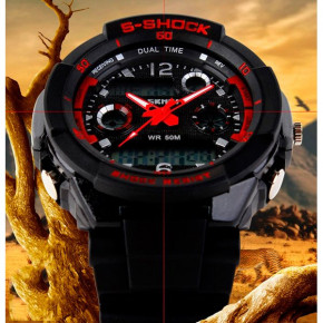   Skmei S-Shock Red 0931R 6