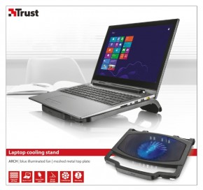    Trust Arch Laptop Cooling Stand 10