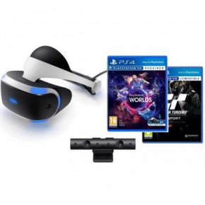    Sony PlayStation VR (Camera +GTSport +VR Worlds)