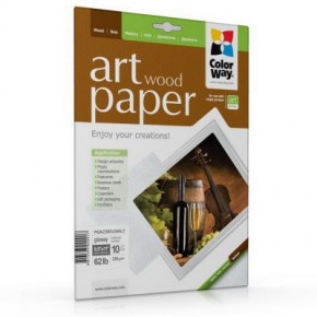  ColorWay Letter (216x279mm) ART Glossy Wood (PGA230010WLT)