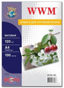  WWM  120g/m, 100, A4 (M120.100)