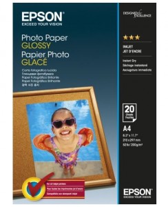  Epson Glossy Photo Paper A4 20  (C13S042538)