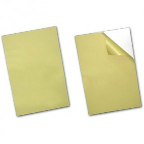   Self-adhesive PVC sheet white 0.5 mm 23x31