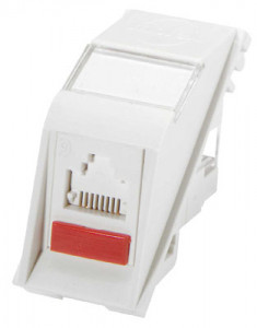    Molex Euromod II 5025 1xRJ45 M1  UTP PowerCat White (MEU-00056-02) (0)
