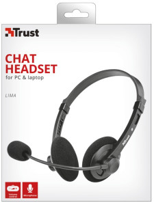  Trust Lima chat headset for PC and laptop 7