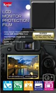      Kenko LCD monitor protection film  canon 5D mark2