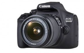   Canon EOS 2000D BK 18-55 DC III (2728C007AA)   (0)