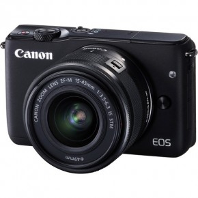   Canon EOS M10 + 15-45 IS STM Kit Black