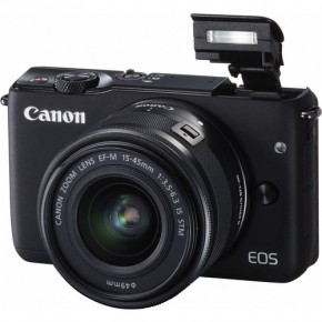   Canon EOS M10 + 15-45 IS STM Kit Black 3