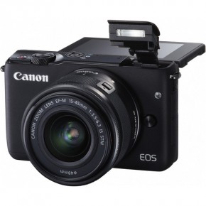   Canon EOS M10 + 15-45 IS STM Kit Black 4