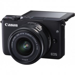   Canon EOS M10 + 15-45 IS STM Kit Black 5
