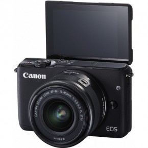   Canon EOS M10 + 15-45 IS STM Kit Black 6