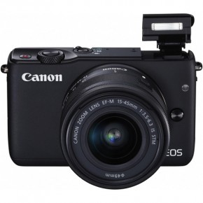   Canon EOS M10 + 15-45 IS STM Kit Black 7