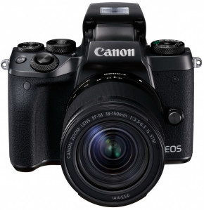  Canon EOS M5 + 18-150 IS STM Kit Black 3