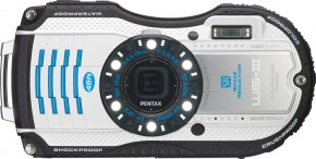  Pentax Optio WG-3 White-Blue