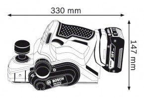   Bosch GHO 18 V-LI (6015A0300) 4