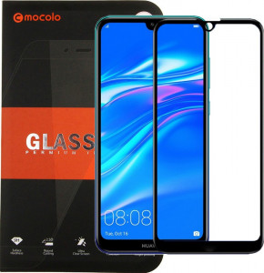   Mocolo 2.5D Full Cover Tempered Glass Huawei Y7 2019 Black