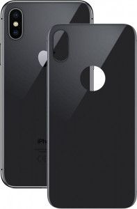   Mocolo 3D Backside Tempered Glass iPhone X Black